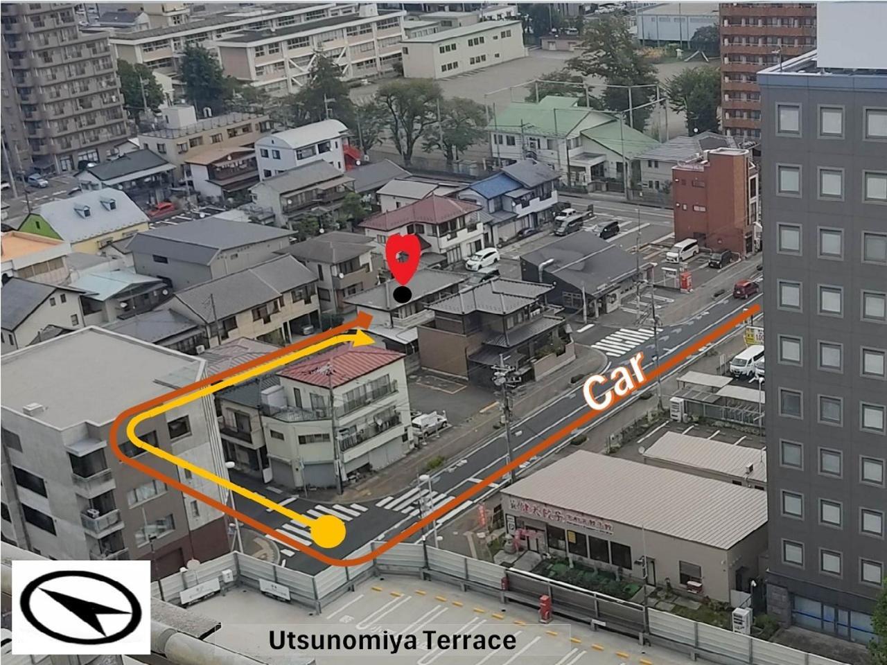 Guesthouse Kincha 駅東口 Utsunomiya Luaran gambar